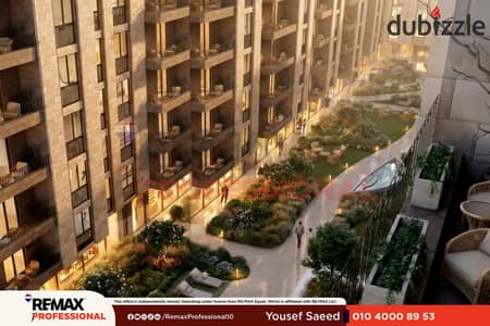 مطلات مفتوحة علي البلازا تشطيب كامل شقة للبيع في سموحه 121 م