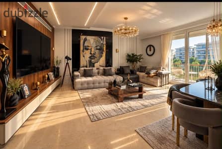 Apartment for immediate receipt, furnished in Pyramids Hills