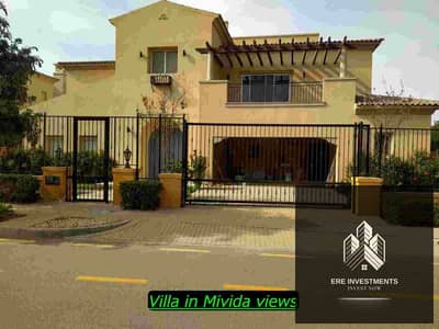 Standalone villa for sale in Mivida Emaar Views, New Cairo, at the best price—features an open view and a prime location; ready for immediate handover