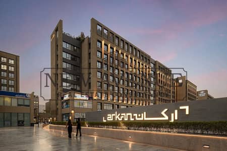 مكتب إداري متشطب بالكامل بالتكيفات بمساحه 91 متر للبيع في Arkan Plaza موقع استراتيجي فرصة استثمارية قوية في الشيخ زايد