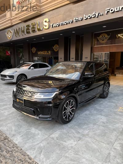 Range Rover sport p400 Hse 2021 ضمان الوكيل mti