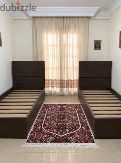 2سرير 120 عموله بالملل