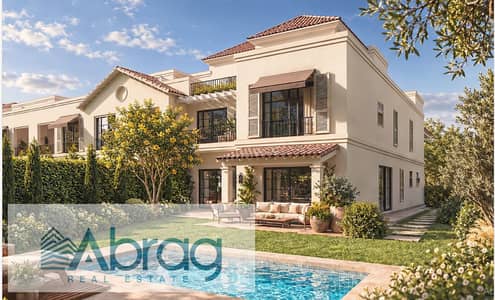 للبيع فيلا ستاند الون بمقدم 5% اقساط 9 سنوات كمبوند رانشز دره علي طريق اسكندريه الصحراوي مباشره امام مطار سفنكس الدولي الشيخ زايد الجديده