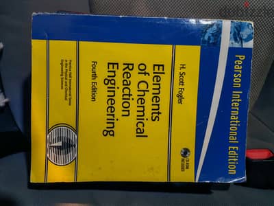 Elments of chemical reaction engineering 4th edition by H. scott Fogle