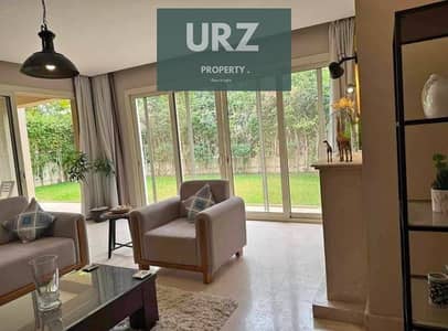 Ground-floor apartment with garden in Taj City, New Cairo. Delivery in 2 years, 8-year installments Prime deal near Heliopolis Nasr City Sheraton
