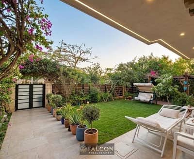 Apartment for sale in the New Administrative Capital (ground floor 160m² + garden 60m²) Lowest price available, De Joya, next to Al Maqsad