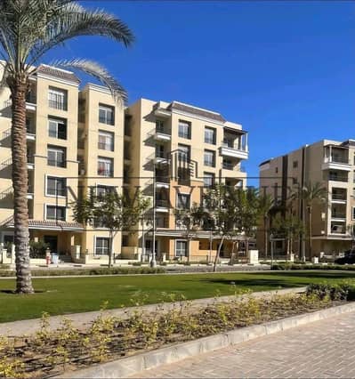 بنتهاوس للبيع فى سراي مدينة مصر Sarai S1 By MNHD Developments طوب أحمر مطلة مباشرة على مسطحات مائية ومساحات خضراء جاهز للاستلام