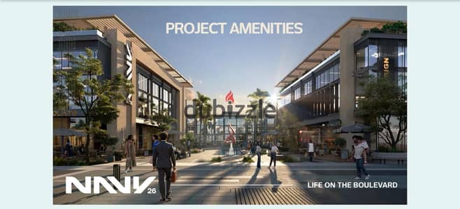 Clinic for Sale - 30 sqm with 6% down payment over 6 years in a commercial mall on Boulevard Axis, minutes from Dahshour Link and minutes from Mall of