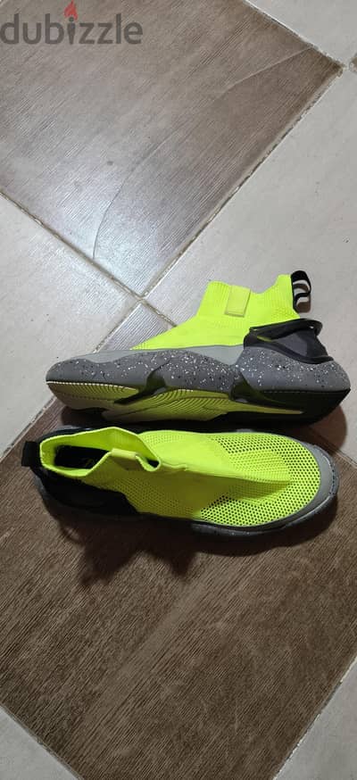 Original Zara Neon Sock Sneakers size 44