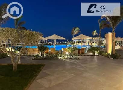 Sale at the lowest price in the compound Townhouse Middle Resale 175m finishing  Ultra Super Lux Maintenance included Sea Shore Ready for viewing