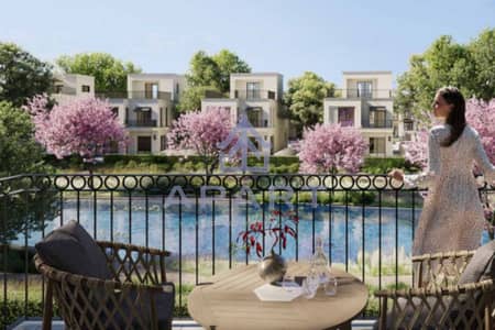 Fully Finished Villa For Sale 5%Downpayment Over 8Years Lake View @BELLE_VIE@SHEIKH_ZAYED