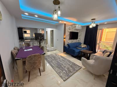 Apartment for rent furnished ultra super lux compound Degla October New