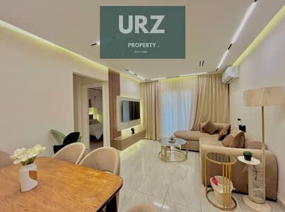 Receive your fully finished apartment with air conditioning, a high view of the pool in front of Madinaty and receive an annual return in dollars