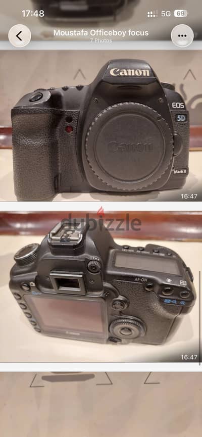 Canon EOS 5D Mark II Full-Frame DSLR