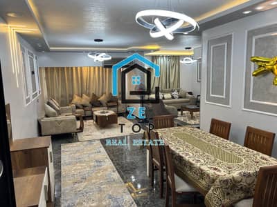 Furnished, air-conditioned hotel-style apartment next to City Stars, available for daily and monthly rent for families. Excellent location in Nasr Cit