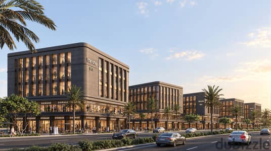 Starting from 5% and installments up to 8 years, I own an office of 50m in a mall directly on the Corniche of the new Mokattam with a facade of 360m, facing UP Town with operation by IN Commercial.