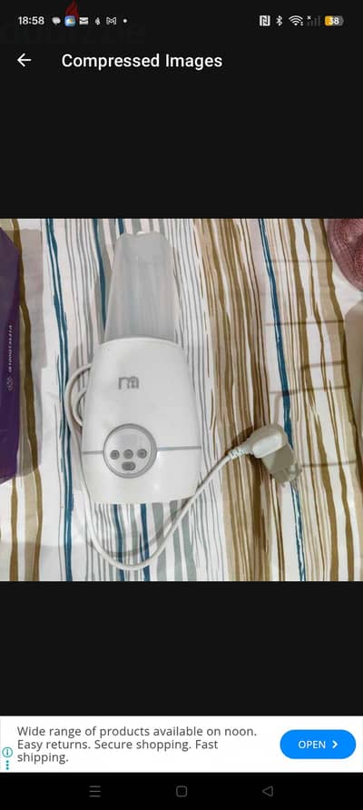 mothercare 1 bottle steam sterilizer and bottle food warmer