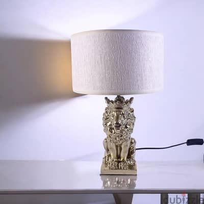 The Lion Gold Lampshade