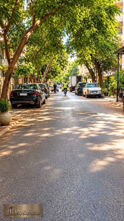 Ground Floor Apartment for Sale in Degla Maadi, Street 204 | Private Entrance | 160 sqm Net | 30 sqm Garden View