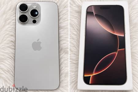 Apple - iPhone 16 Pro Max with box battery 89