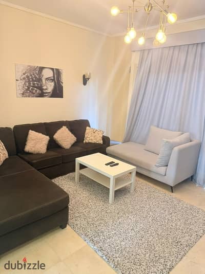 ارضى بجاردن ستديو مفروش فى كمبوند ذا فيلدج بجوار بوينت 90 مول