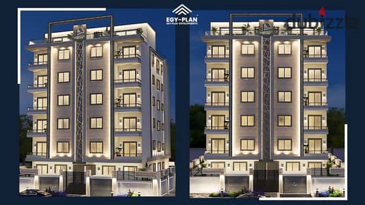 Book your place in the Golden Triangle next to Royal City and Hyper apartment 175m Bayt Al-Watan phase eight