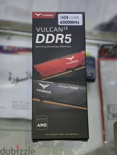 Ram 16G DDR5 6000Mhz جديدة استخدام اقل من اسبوع