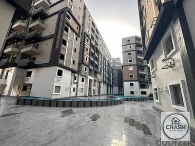  for sale | Distinctive apartment 114 meters semi-finished inside Bayaanster compound in the Central Heights, Third District, Mokattam