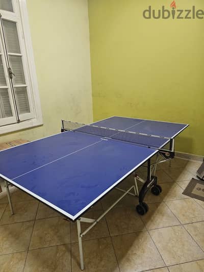 طاولة تنس الطاولة (البينج بونج) Kettler، موديل Riga Pro (Indoor)