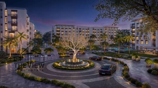 Apartment for sale fully finished 195m 4 bedrooms in Waterway west compound Al Thawra El khadra