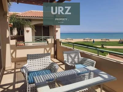 3-room chalet with a full sea view from all rooms, fully finished in La Vista Ain Sokhna minutes from Porto