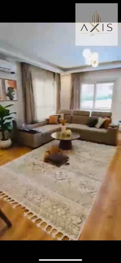 Hotel Furnished Ground Apartment with garden for rent First Use at an amazing price, 160 SQM, Garden: 100 SQM in El Khamayel Compound el sheikh zayed