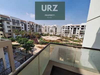 At the first offering price in Hyde Park a two-bedroom apartment with a fantastic pool view for sale in the Sixth Settlement next to Zed East