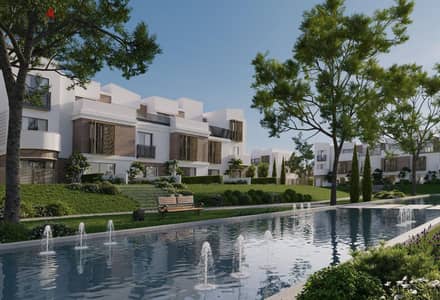 INVEST in Town House at New Launch TATWER MISR / Installments  Over 5Y in Project: Scene Mostakbal City