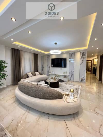 191m apartment available for immediate delivery with furniture, air conditioning, and electrical appliances in a fully integrated compound Ready to Move
