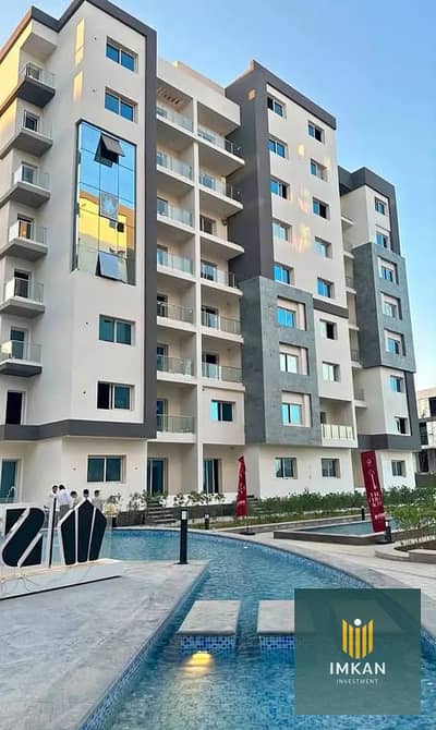 Apartment for sale in the Blue Vert compound, New Administrative Capital (R7 district). Located near the Bin Zayed axis and the Celia compound, the un