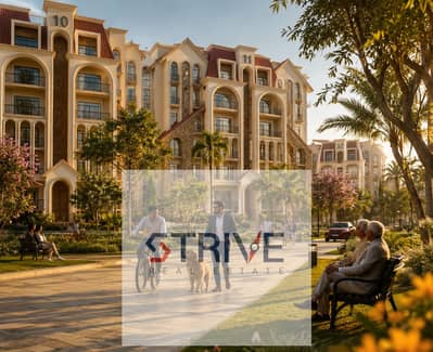 Apartment for sale with a prime garden view in Jiwar Compound  minutes away from Sokhna Road