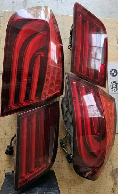 Original BMW F10 M5 / 5 Series Pre-LCI Tail Lights (Complete Set)