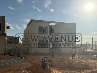 Biggest Type Corner Standalone Villa Type F in a very Prime location for sale in Giselle Swan lake residence New Cairo by Hassan Allam