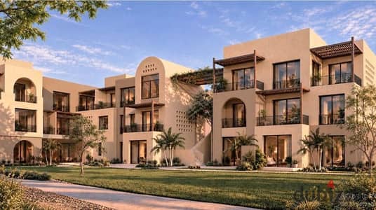 Chalet for sale, 81 sqm, located in Najan, El Gouna, Red Sea. Available with a down payment of only 15% a