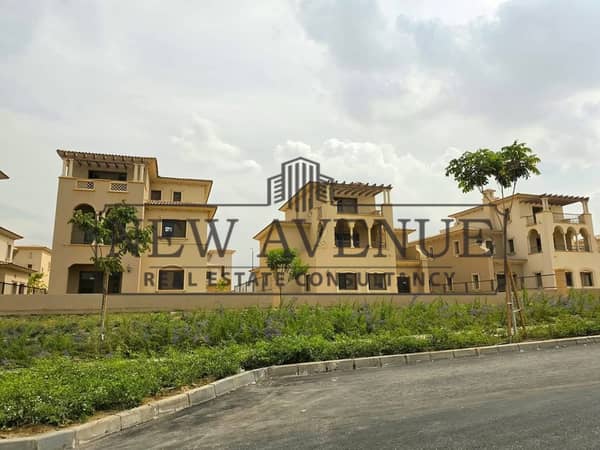 Second row golf Standalone Villa for sale in Sapphire golf City gate New Cairo developed by Qatari Diar
