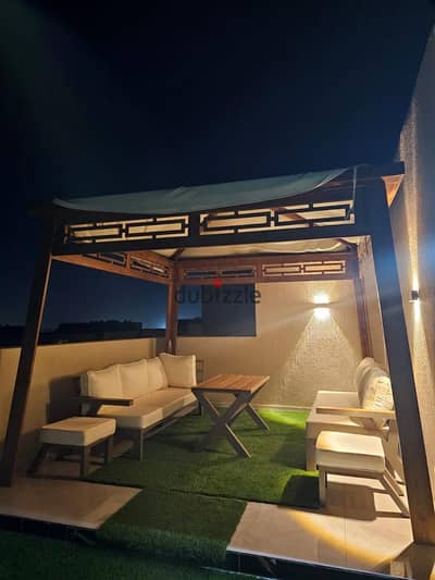 Exclusive furnished studio hotel in the compound with an open view of the elevator