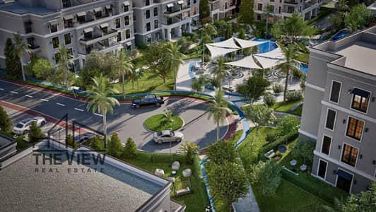 Apartment with garden for sale fully finished prime location 172m garden 70m 3 bedrooms in Rewaya compound Al Thawra El khadra
