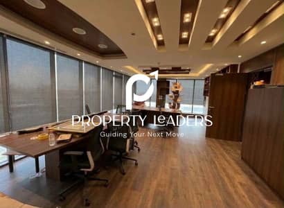 مكتب فيو مميز و مفروش بالكامل  للايجار في بوليجون - سوديك الشيخ زايد Sodic Polygon Office for Rent