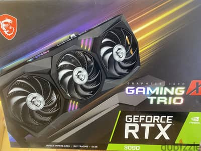 وحش الألعاب والـ AI كارت MSI RTX 3090 Gaming X Trio