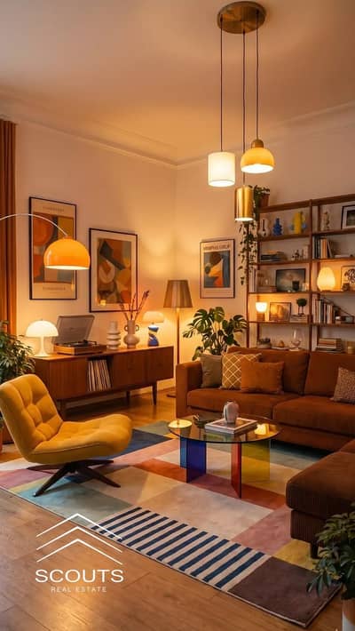 Super Lux Finished Apartment with a Lagoon View in Saada New Cairo at Cash Price in New Cairo, just minutes away from Al Rehab, SODIC, Mivida, Mountai