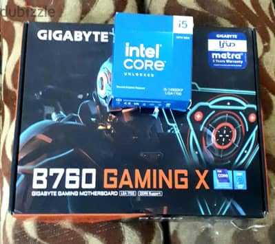 bundle core I5 14600 k   .  b760 gaming x