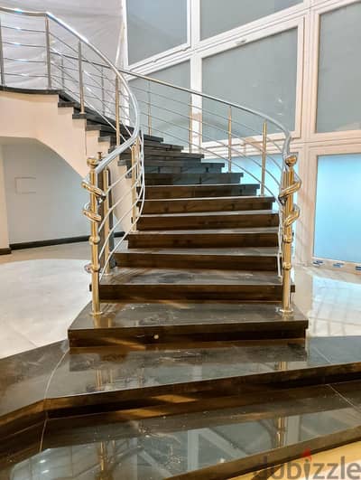 فني ترا بزين استلس  304 بلكونات وسلا لم اكتوبر وي المهندسين