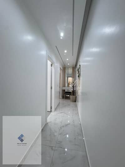 Apartment for rent in Galleria Moon Valley compound in the Fifth Settlement, 130 meters, two bedrooms and two balconies, on the second floor with an elevator, at a price of 50 thousand pounds monthly