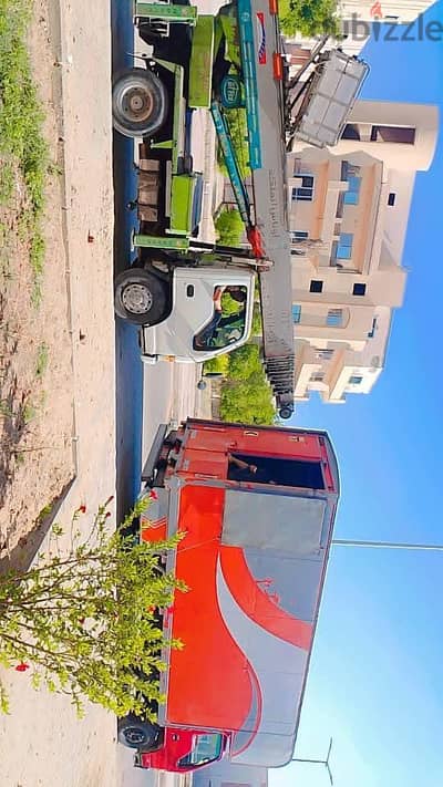 شركة نقل العفش _ونش مزايا لرفع وتنزيل العفش في الشروق